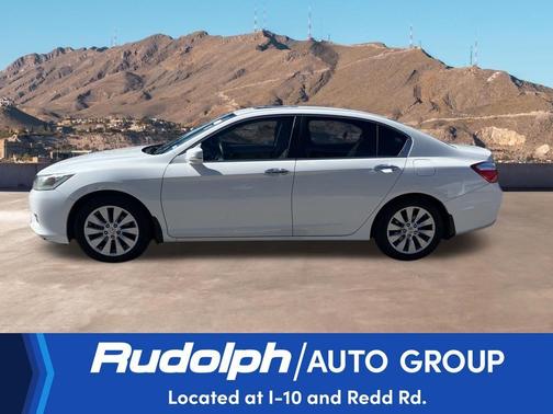 White 2014 Honda Accord EX