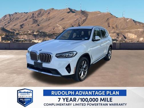 Alpine White 2024 BMW X3 xDrive30i