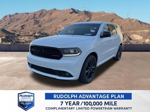 White Knuckle Clearcoat 2018 Dodge Durango SXT