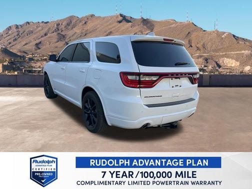 White Knuckle Clearcoat 2018 Dodge Durango SXT