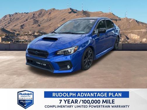 Blue 2019 Subaru WRX Limited