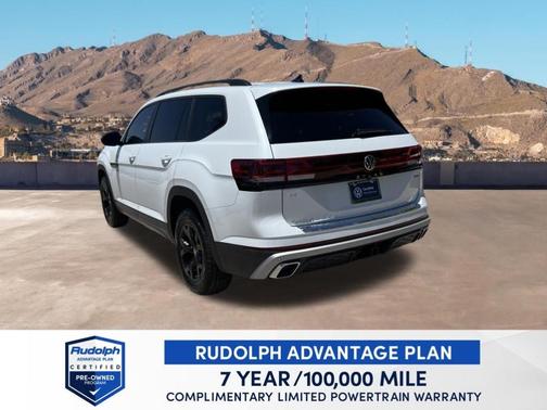 Opal White Pearl 2026 Volkswagen Atlas 2.0T Peak Edition