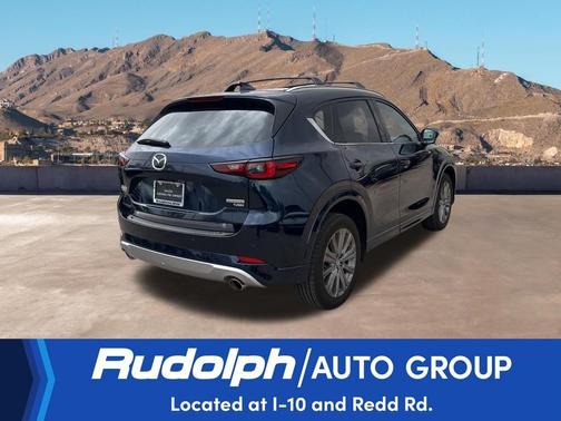 Deep Crystal Blue Mica 2025 Mazda CX-5 2.5 Turbo Signature