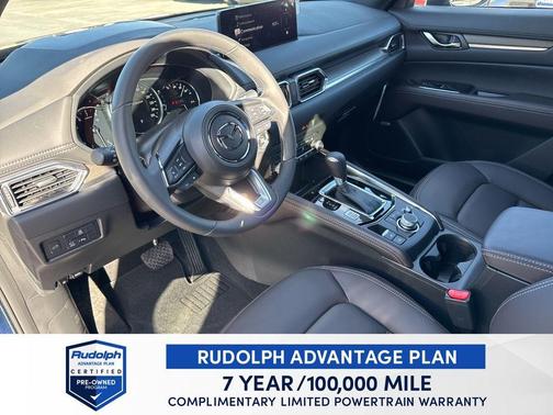 Deep Crystal Blue Mica 2025 Mazda CX-5 2.5 Turbo Signature