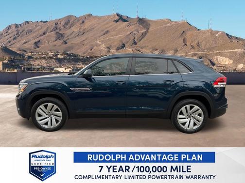 Tourmaline Blue Metallic 2020 Volkswagen Atlas Cross Sport 3.6L V6 SE w/Technology
