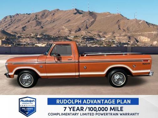 Burnt Orange 1973 Ford F100 EXPLORER