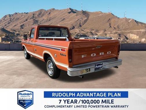 Burnt Orange 1973 Ford F100 EXPLORER