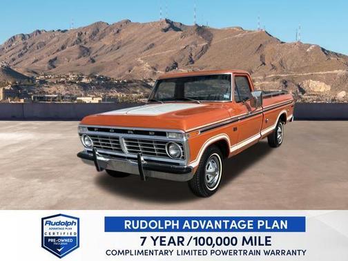 Burnt Orange 1973 Ford F100 EXPLORER