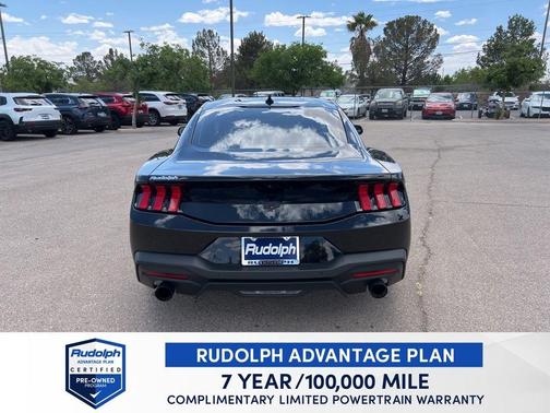 Shadow Black 2024 Ford Mustang EcoBoost