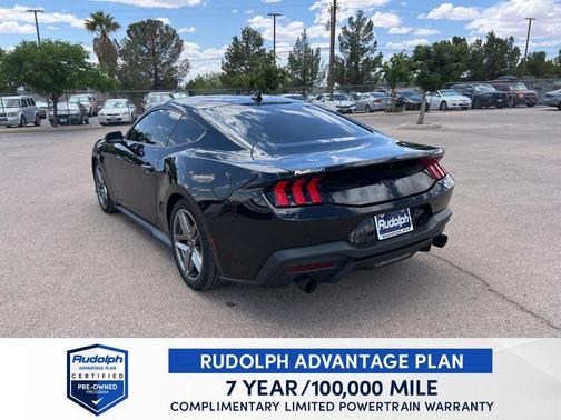 Shadow Black 2024 Ford Mustang EcoBoost