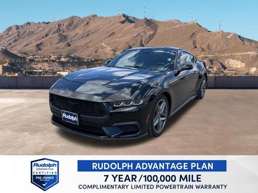 Shadow Black 2024 Ford Mustang EcoBoost