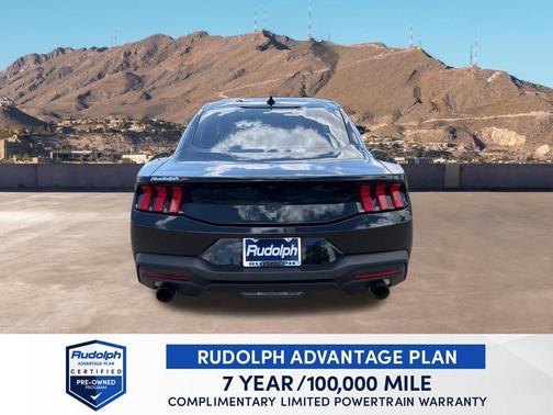 Shadow Black 2024 Ford Mustang EcoBoost