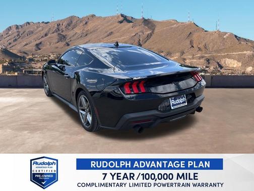 Shadow Black 2024 Ford Mustang EcoBoost
