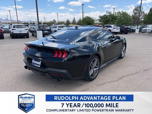 Shadow Black 2024 Ford Mustang EcoBoost