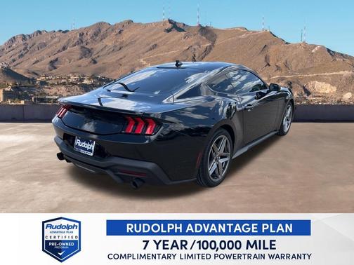 Shadow Black 2024 Ford Mustang EcoBoost
