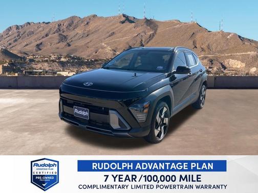 Abyss Black Pearl 2024 Hyundai KONA Limited