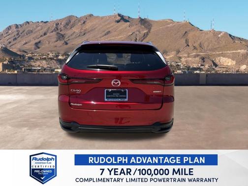 Soul Red Crystal Metallic 2024 Mazda CX-90 Preferred