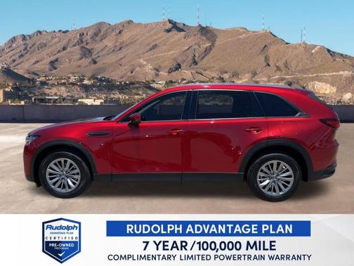 Soul Red Crystal Metallic 2024 Mazda CX-90 Preferred