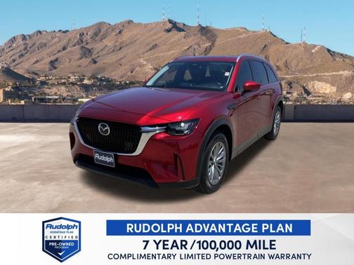 Soul Red Crystal Metallic 2024 Mazda CX-90 Preferred