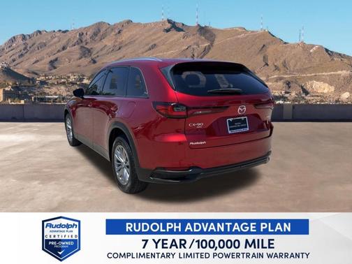 Soul Red Crystal Metallic 2024 Mazda CX-90 Preferred