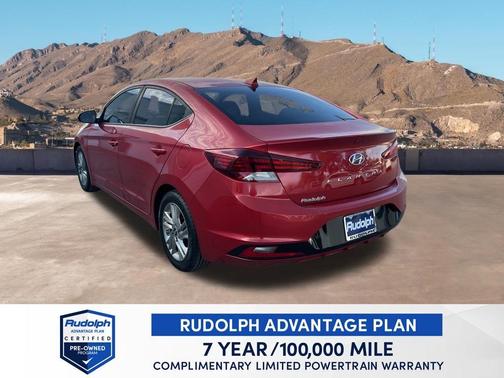 Scarlet Red 2019 Hyundai ELANTRA Value Edition
