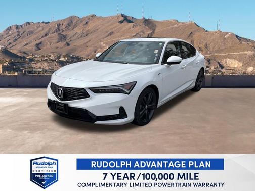 White 2024 Acura Integra A-Spec
