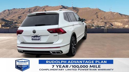Opal White Pearl Effect 2023 Volkswagen Tiguan 2.0T SEL R-Line