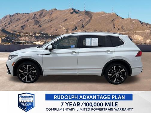 Opal White Pearl Effect 2023 Volkswagen Tiguan 2.0T SEL R-Line