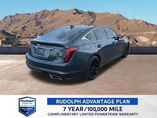 Shadow Metallic 2021 Cadillac CT5 Luxury RWD