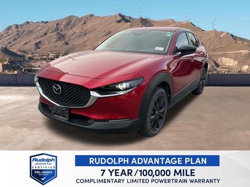 Soul Red Crystal Metallic 2024 Mazda CX-30 Select