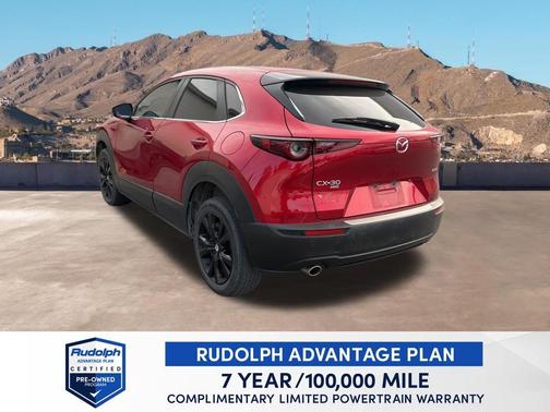Soul Red Crystal Metallic 2024 Mazda CX-30 Select