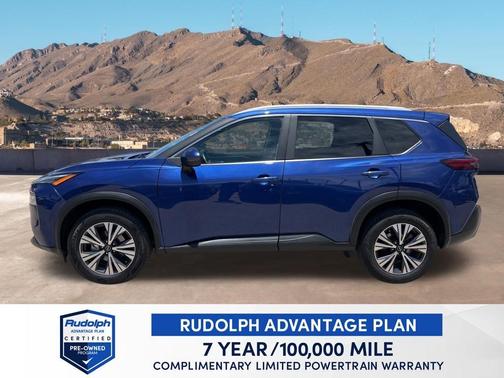Caspian Blue 2023 Nissan Rogue SV