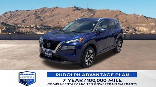 Caspian Blue 2023 Nissan Rogue SV