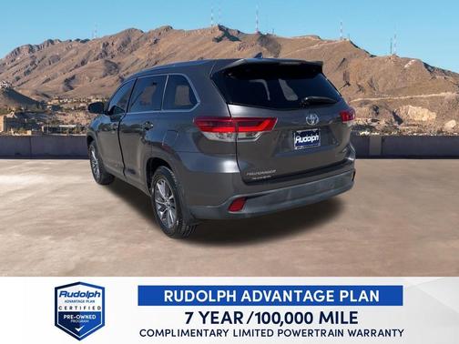 Gray 2019 Toyota Highlander XLE