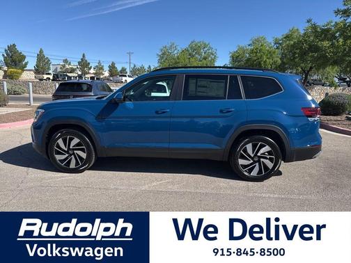 Blue 2026 Volkswagen Atlas 2.0T SE W/TECHNOLOGY