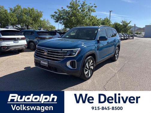 Blue 2026 Volkswagen Atlas 2.0T SE W/TECHNOLOGY
