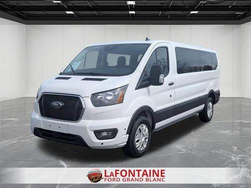 Oxford White 2024 Ford Transit-350 XLT