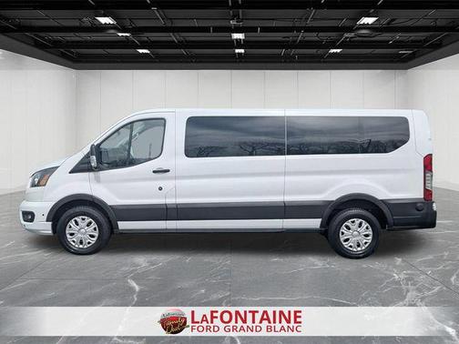 Oxford White 2024 Ford Transit-350 XLT