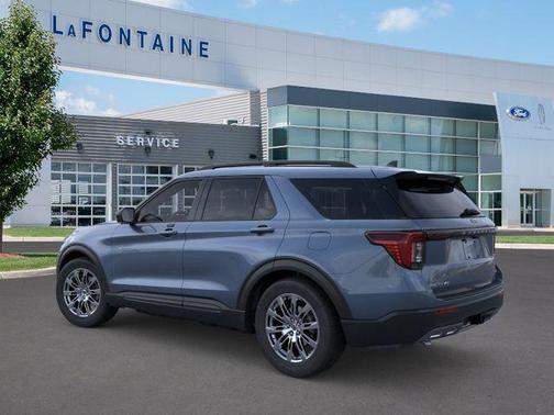 Vapor Blue Metallic 2026 Ford Explorer Active