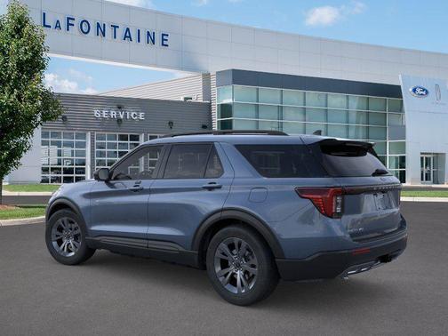 Vapor Blue Metallic 2026 Ford Explorer Active