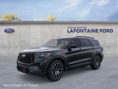 Agate Black Metallic 2026 Ford Explorer ST-Line