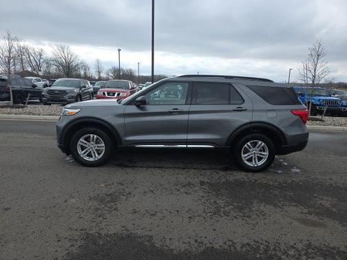 Carbonized Gray Metallic 2024 Ford Explorer XLT