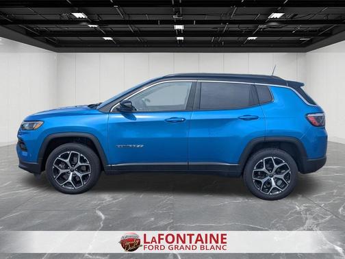 Hydro Blue Pearlcoat 2025 Jeep Compass Limited