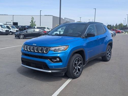 Hydro Blue Pearlcoat 2025 Jeep Compass Limited