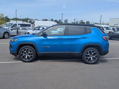 Hydro Blue Pearlcoat 2025 Jeep Compass Limited