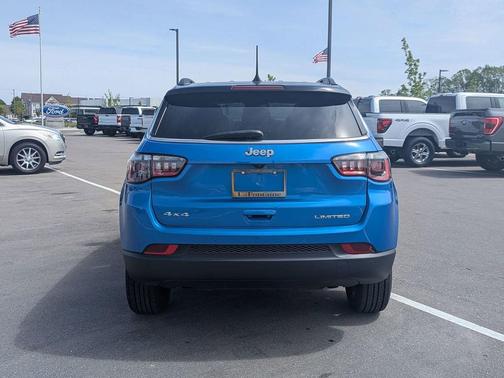 Hydro Blue Pearlcoat 2025 Jeep Compass Limited
