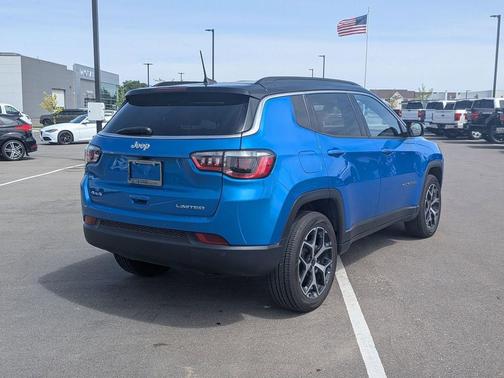 Hydro Blue Pearlcoat 2025 Jeep Compass Limited