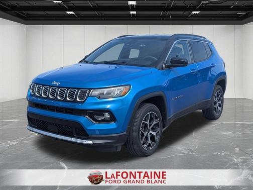 Hydro Blue Pearlcoat 2025 Jeep Compass Limited