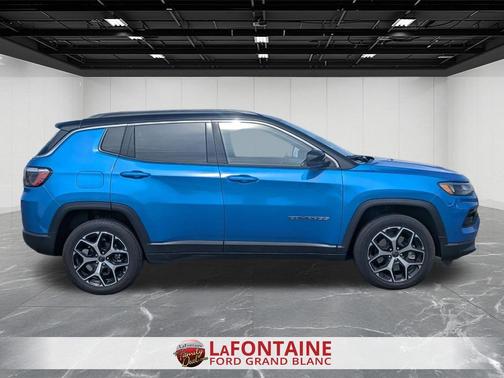 Hydro Blue Pearlcoat 2025 Jeep Compass Limited
