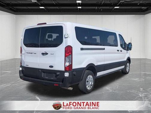 Oxford White 2024 Ford Transit-350 XLT